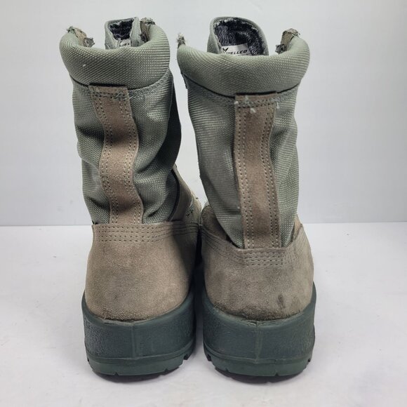 Wellco Men's Green Combat Military Boots 2977664 US Size 13W - Picture 4 of 12